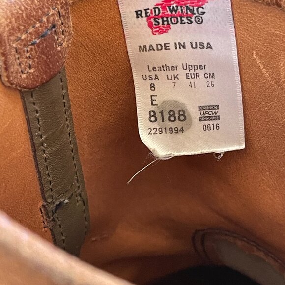 Red Wing Pecos Hawthorne Muleskinner Boots, men's 8 - Picture 8 of 8